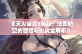 《灭火宝贝3美版：法国航空的冒险与挑战全解析》