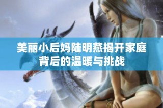 美丽小后妈陆明燕揭开家庭背后的温暖与挑战