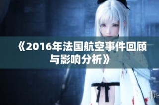 《2016年法国航空事件回顾与影响分析》