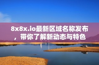 8x8x.io最新区域名称发布，带你了解新动态与特色