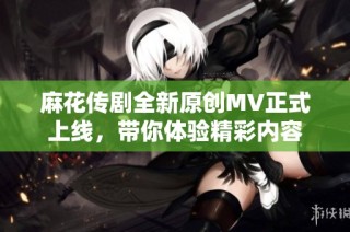 麻花传剧全新原创MV正式上线，带你体验精彩内容