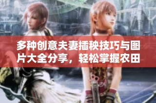 多种创意夫妻插秧技巧与图片大全分享，轻松掌握农田乐趣