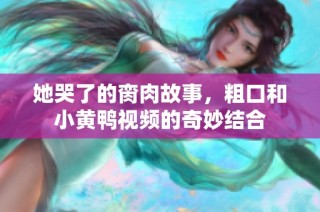 她哭了的脔肉故事，粗口和小黄鸭视频的奇妙结合