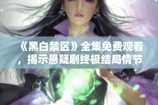 《黑白禁区》全集免费观看，揭示悬疑剧终极结局情节解析