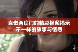 直击两扇门的精彩视频揭示不一样的故事与情感
