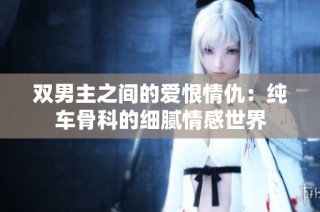 双男主之间的爱恨情仇：纯车骨科的细腻情感世界