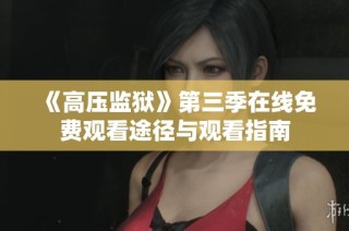 《高压监狱》第三季在线免费观看途径与观看指南