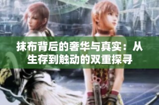 抹布背后的奢华与真实：从生存到触动的双重探寻