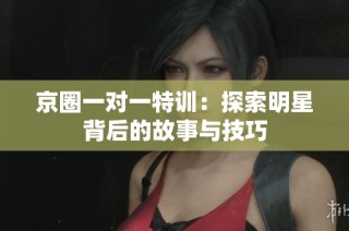 京圈一对一特训：探索明星背后的故事与技巧