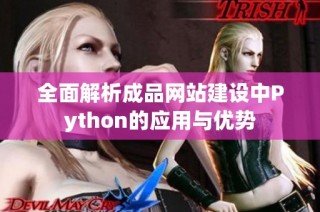 全面解析成品网站建设中Python的应用与优势