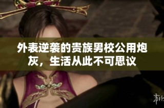 外表逆袭的贵族男校公用炮灰，生活从此不可思议
