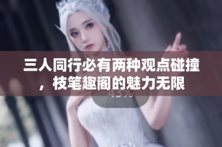 三人同行必有两种观点碰撞，枝笔趣阁的魅力无限