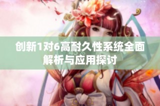 创新1对6高耐久性系统全面解析与应用探讨