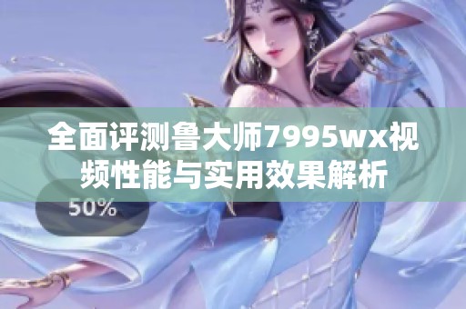全面评测鲁大师7995wx视频性能与实用效果解析