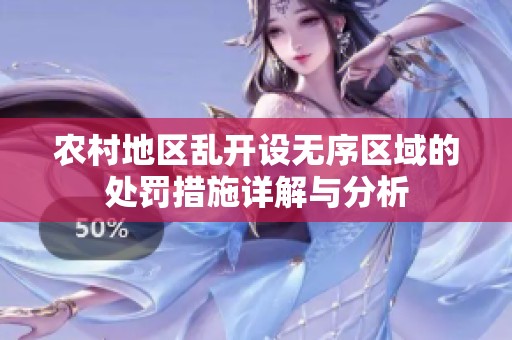 农村地区乱开设无序区域的处罚措施详解与分析