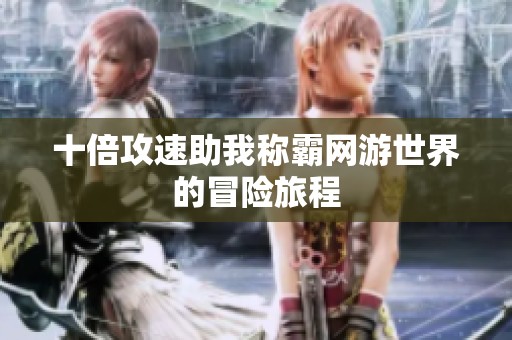 十倍攻速助我称霸网游世界的冒险旅程