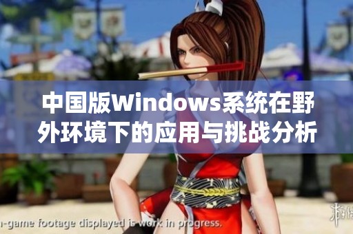 中国版Windows系统在野外环境下的应用与挑战分析