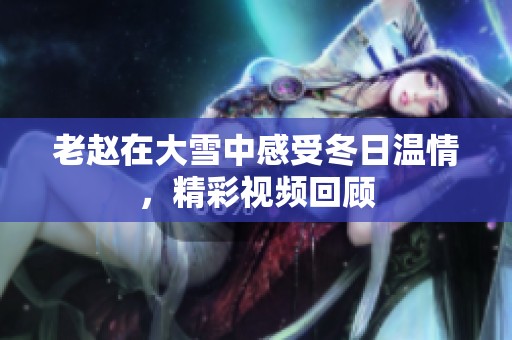 老赵在大雪中感受冬日温情，精彩视频回顾