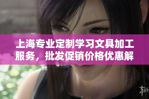 上海专业定制学习文具加工服务，批发促销价格优惠解析