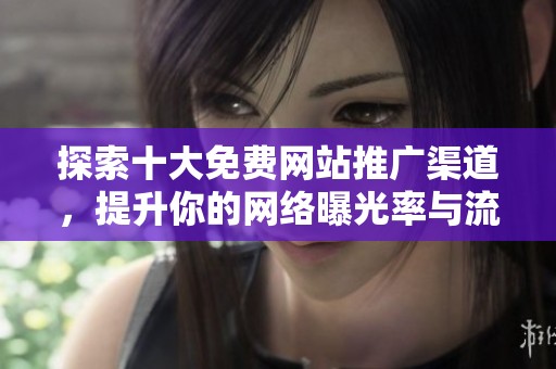 探索十大免费网站推广渠道，提升你的网络曝光率与流量