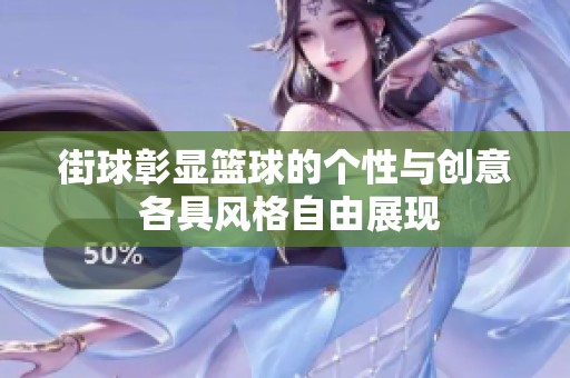街球彰显篮球的个性与创意 各具风格自由展现