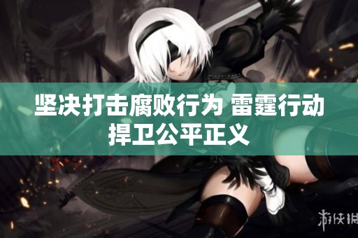 坚决打击腐败行为 雷霆行动捍卫公平正义
