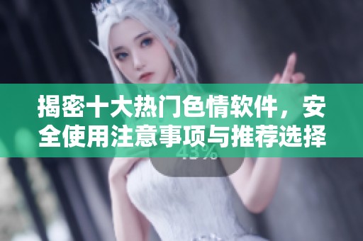 揭密十大热门色情软件，安全使用注意事项与推荐选择