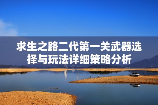 求生之路二代第一关武器选择与玩法详细策略分析