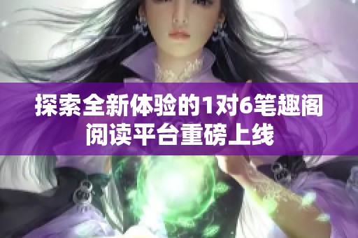 探索全新体验的1对6笔趣阁阅读平台重磅上线