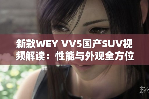 新款WEY VV5国产SUV视频解读：性能与外观全方位体验