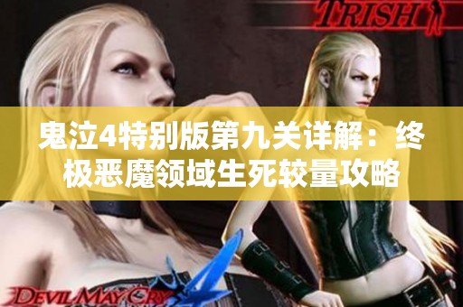 鬼泣4特别版第九关详解：终极恶魔领域生死较量攻略