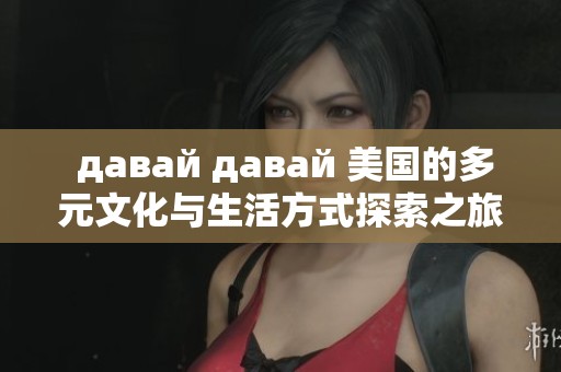 давай давай 美国的多元文化与生活方式探索之旅