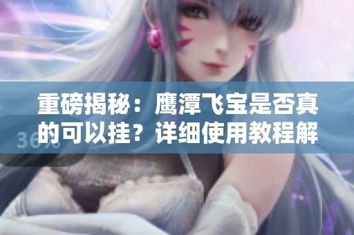 重磅揭秘：鹰潭飞宝是否真的可以挂？详细使用教程解析