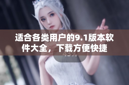 适合各类用户的9.1版本软件大全，下载方便快捷
