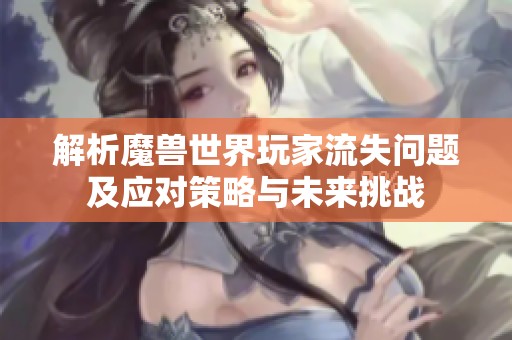 解析魔兽世界玩家流失问题及应对策略与未来挑战