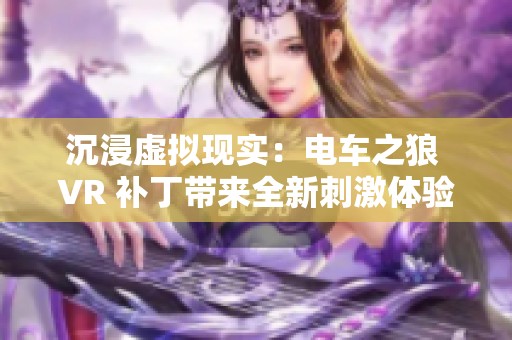 沉浸虚拟现实：电车之狼 VR 补丁带来全新刺激体验