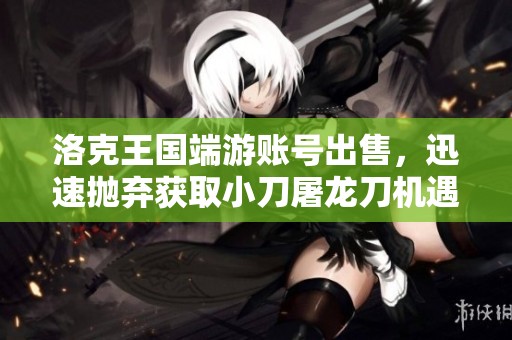 洛克王国端游账号出售，迅速抛弃获取小刀屠龙刀机遇