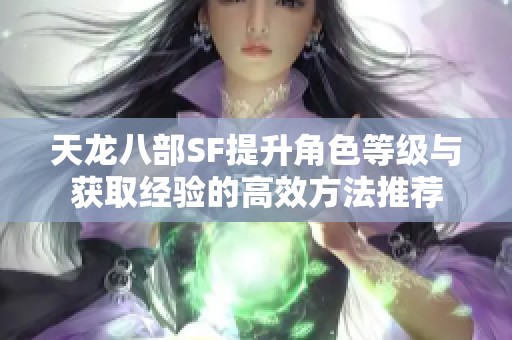 天龙八部SF提升角色等级与获取经验的高效方法推荐