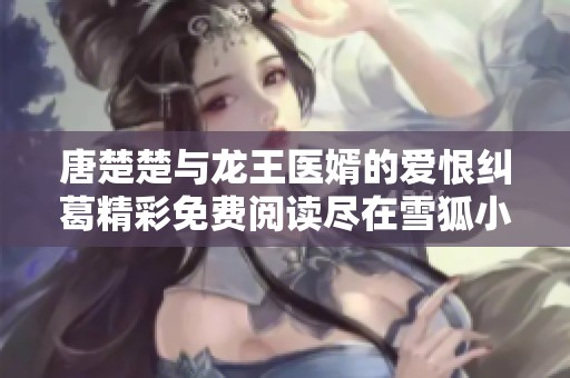 唐楚楚与龙王医婿的爱恨纠葛精彩免费阅读尽在雪狐小说网