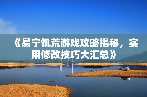 《易宁饥荒游戏攻略揭秘，实用修改技巧大汇总》