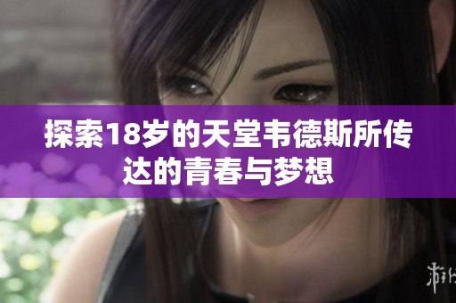 探索18岁的天堂韦德斯所传达的青春与梦想