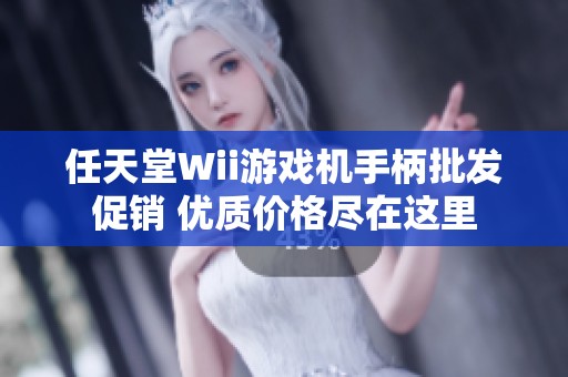 任天堂Wii游戏机手柄批发促销 优质价格尽在这里