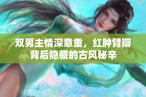 双男主情深意重，红肿臂瓣背后隐藏的古风秘辛