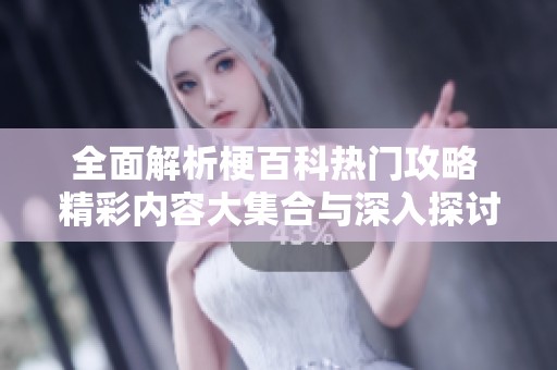 全面解析梗百科热门攻略 精彩内容大集合与深入探讨
