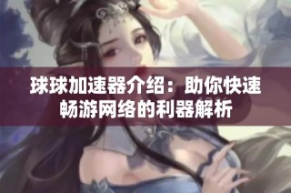 球球加速器介绍：助你快速畅游网络的利器解析