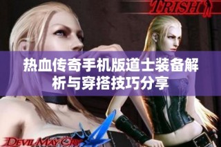 热血传奇手机版道士装备解析与穿搭技巧分享