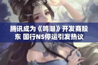 腾讯成为《鸣潮》开发商股东 国行NS停运引发热议