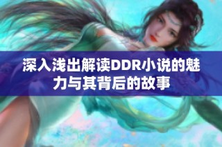 深入浅出解读DDR小说的魅力与其背后的故事