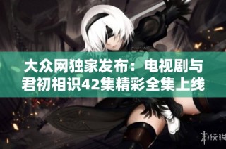 大众网独家发布：电视剧与君初相识42集精彩全集上线