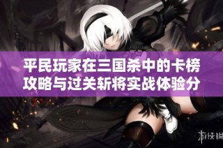 平民玩家在三国杀中的卡榜攻略与过关斩将实战体验分享心得